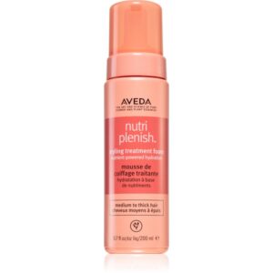 Aveda Nutriplenish™ Styling Treatment Foam spumă de styling pentru hidratare si stralucire 200 ml-Țena