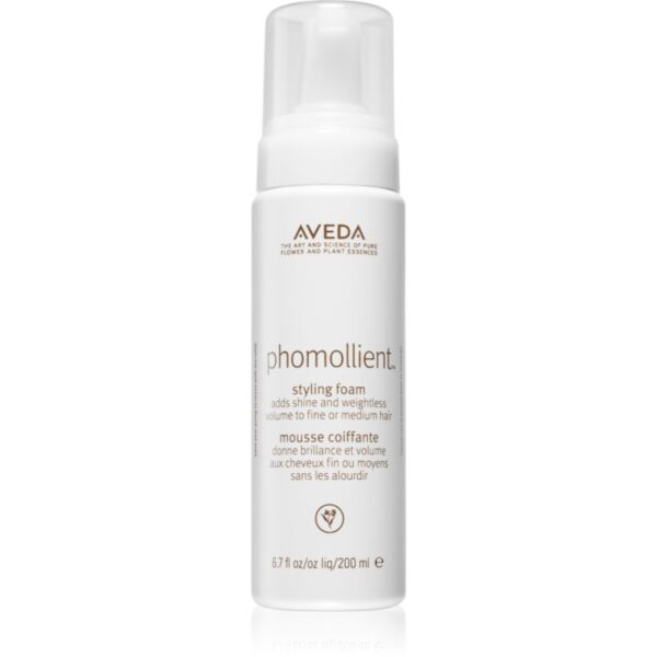 Aveda Phomollient™ Styling Foam spumă de coafat pentru definirea și forma coafurii pentru par fin si normal 200 ml-ro