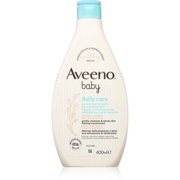 Aveeno Baby Daily Care Gel de curatare delicat pentru copii 400 ml-Țena
