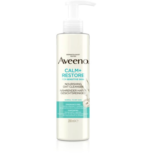 Aveeno Calm + Restore gel de curatare facial pentru piele sensibilă 200 ml-ro