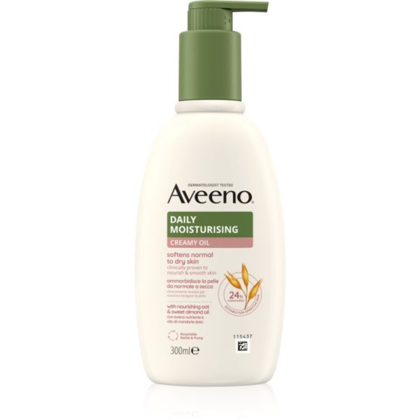 Aveeno Daily Moisturising Softens Dry Skin Lotiune de corp delicata 300 ml-Țena