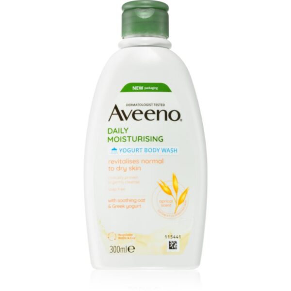 Aveeno Daily Moisturising Yoghurt body wash gel de dus hranitor Apricot & Yoghurt 300 ml-Țena