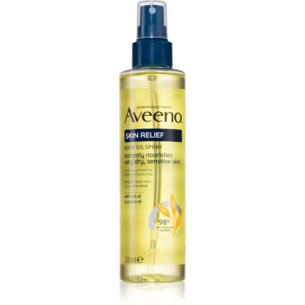 Aveeno Skin Relief Body Oil Spray spray cu ulei pentru corp 200 ml-Țena