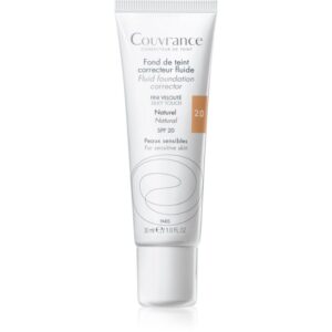 Avène Couvrance Fluid Foundation Corrector makeup lichid SPF 20 culoare 2.0 Natural 30 ml-Țena