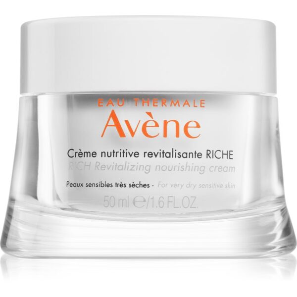 Avène Les Essentiels Rich Revitalizing Nourishing Cream crema intens hranitoare pentru piele foarte uscata si sensibila 50 ml-ro