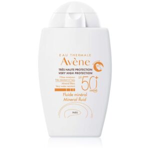 Avène Sun Mineral Fluid fluid protector fără filtre chimice SPF 50+ 40 ml-Țena