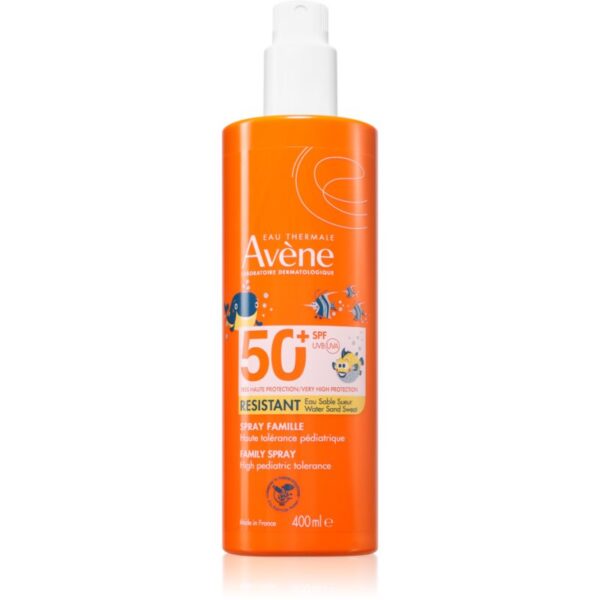Avène Sun Resistant Family Spray spray protector SPF 50+ 400 ml-Țena
