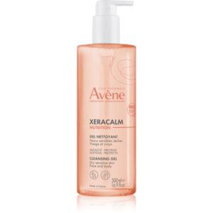 Avène XeraCalm Nutrition Cleansing Gel Gel de curatare delicat pentru piele uscata si sensibila 500 ml-ro