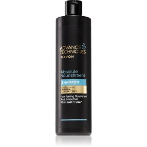 Avon Advance Techniques Absolute Nourishment Șampon nutritiv cu ulei de argan marocan pentru toate tipurile de păr 400 ml-Țena