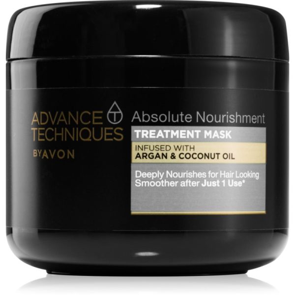 Avon Advance Techniques Absolute Nourishment mască hrănitoare profundă cu ulei de argan 375 ml-ro
