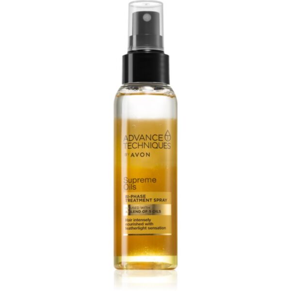 Avon Advance Techniques Supreme Oils ser dublu pentru păr 100 ml-Țena