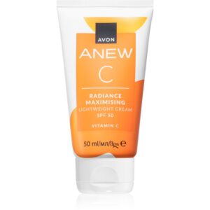 Avon Anew C Radiance Maximising crema de zi usoara SPF 50 50 ml-Țena