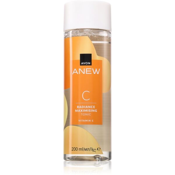 Avon Anew C Radiance Maximising solutie tonica cu efect de iluminare cu vitamina C 200 ml-ro