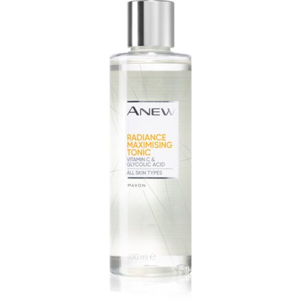 Avon Anew Radiance Maximising solutie tonica cu efect de iluminare cu vitamina C 200 ml-Țena