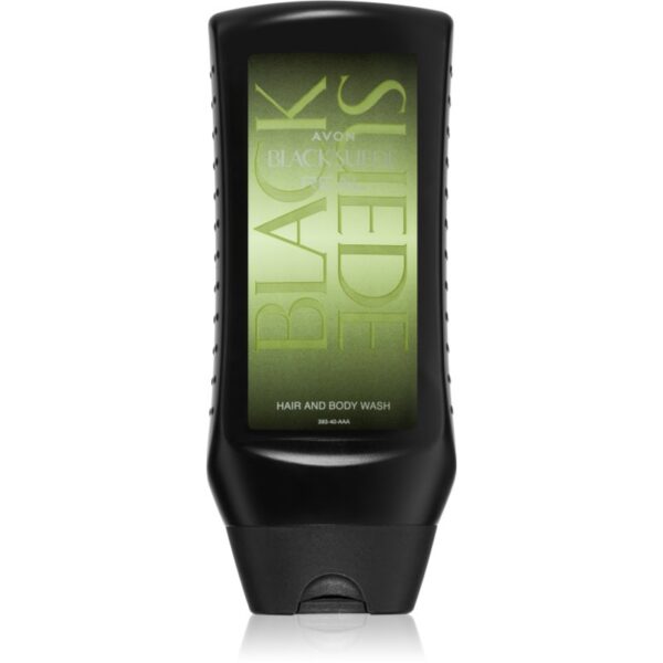 Avon Black Suede Real 2 in 1 gel de dus si sampon pentru bărbați 250 ml-ro