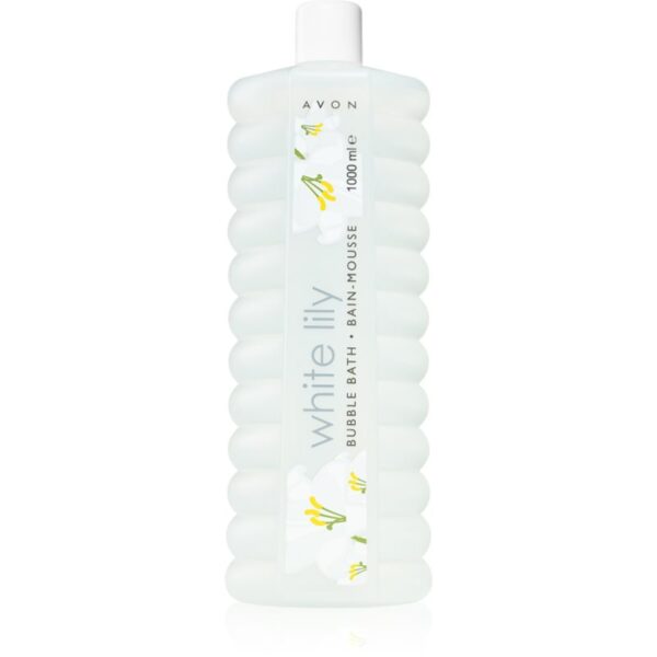 Avon Bubble Bath White Lily spuma de baie 1000 ml-Țena