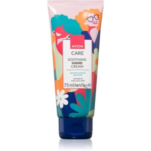 Avon Care Jasmine Scent & Glycerine crema de maini pentru piele foarte uscata 75 ml-Țena