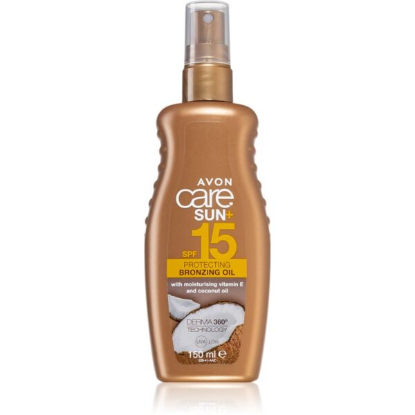 Avon Care Sun + Bronze ulei uscat cu protecție solară SPF 15 150 ml-ro
