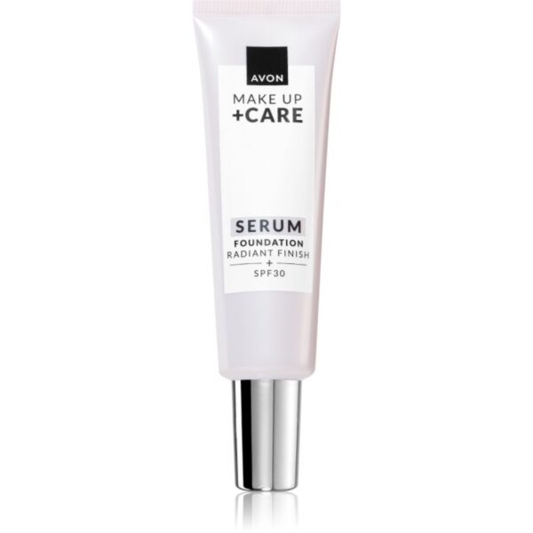 Avon Care + makeup radiant cu hidratare SPF 30 culoare 125G Warm Ivory 30 ml-ro