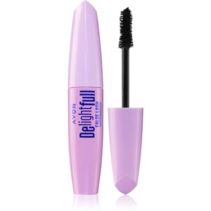 Avon DelightFull False Lash rimel pentru alungire rezistent la apă culoare Blackest Black 10 ml-ro