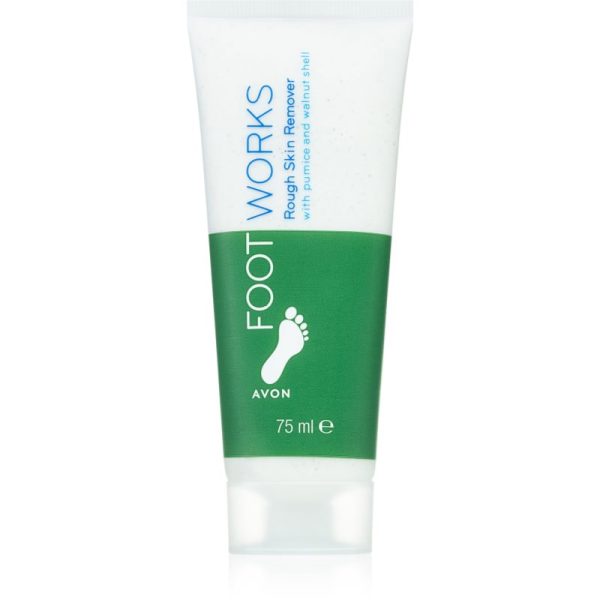 Avon Foot Works Classic crema pentru exfoliere pentru picioare 75 ml-Țena