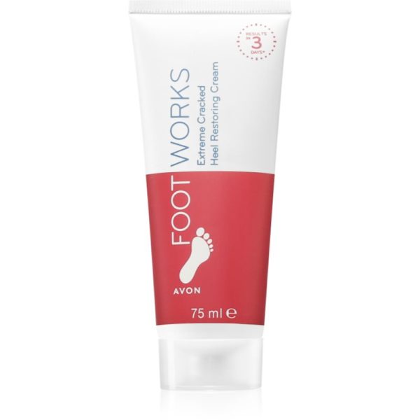 Avon Foot Works Extreme Cracked crema regeneratoare pentru pielea crapata a calcaielor 75 ml-ro