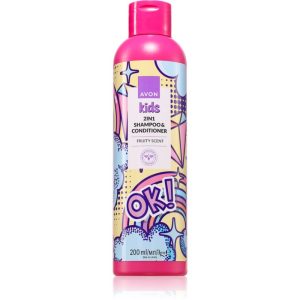 Avon Kids Fruit sampon si balsam 2 in 1 200 ml-ro