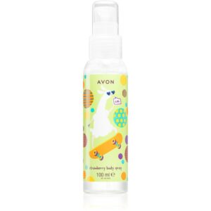 Avon Lama Dude spray de corp racoritor cu aroma de capsuni pentru copii 100 ml-Țena