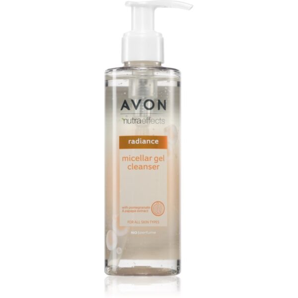 Avon Nutra Effects Radiance gel micelar de curățare pentru o piele mai luminoasa 195 ml-Țena