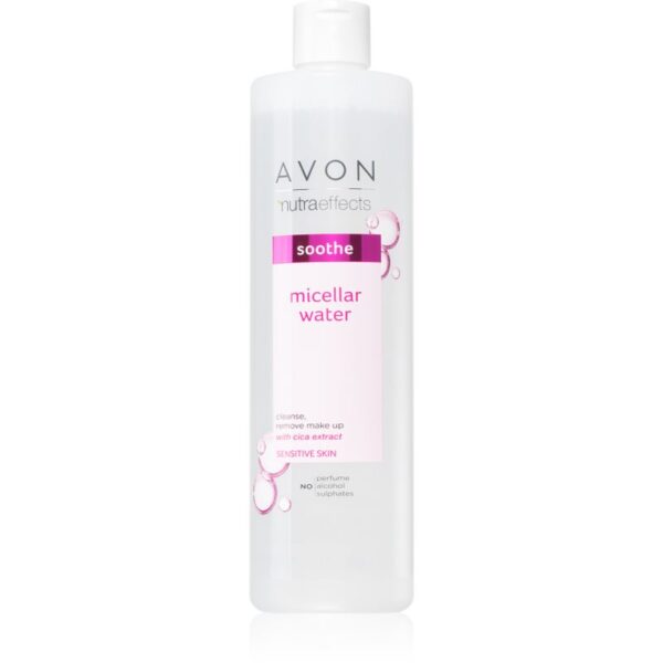 Avon Nutra Effects Soothe apa pentru curatare cu particule micele pentru piele sensibilă 400 ml-ro