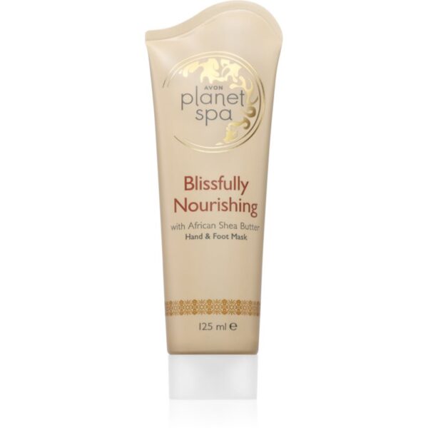 Avon Planet Spa Blissfully Nourishing masca hranitoare pentru maini si picioare 125 ml-ro