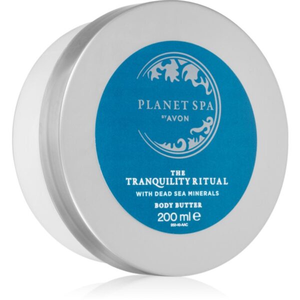 Avon Planet Spa The Tranquility Ritual crema de corp hidratanta cu minerale din Marea Moartă 200 ml-Țena