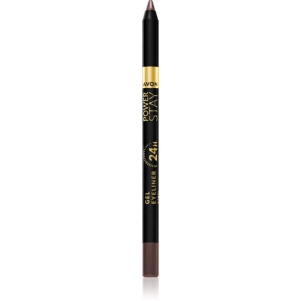 Avon Power Stay 24h gel pentru linia ochilor culoare Chocolate Brown 1