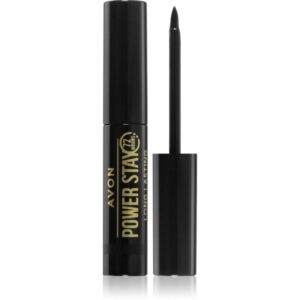 Avon Power Stay 72h eyeliner rezistent la apa 72 ore culoare Blackest Black 3