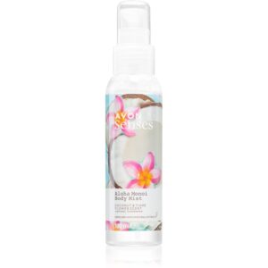 Avon Senses Aloha Monoi Spray revigorant pentru corp 100 ml-Țena
