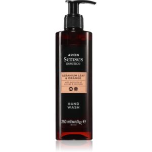 Avon Senses Essence Geranium Leaf & Orange sapun lichid revigorant cu efect de hidratare 250 ml-ro