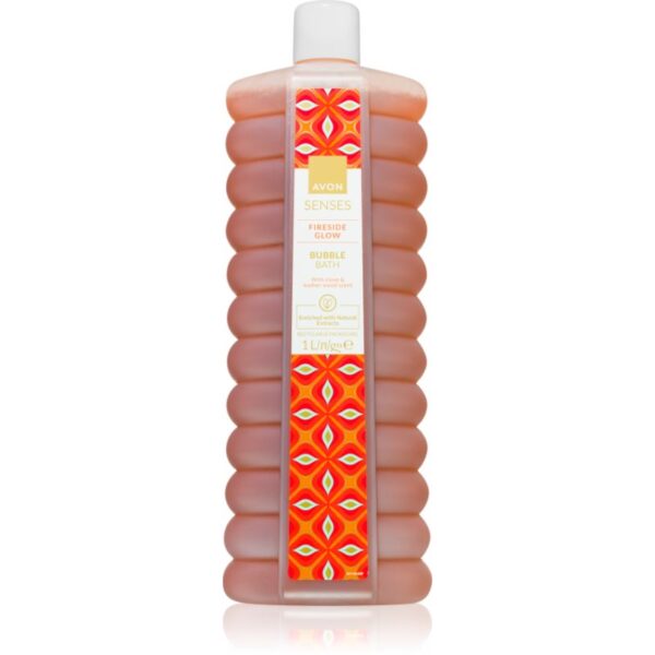 Avon Senses Fireside Glow spuma de baie 1000 ml-Țena