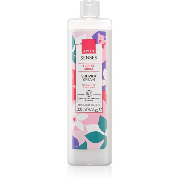 Avon Senses Floral Burst gel cremos pentru dus 500 ml-ro