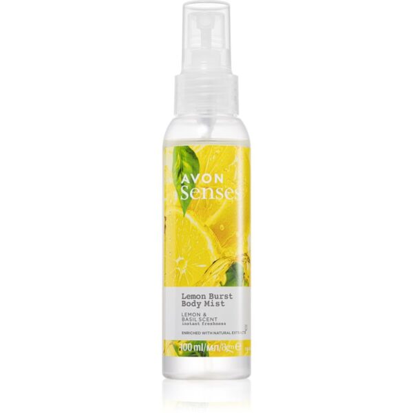Avon Senses Lemon Burst spray de corp racoritor 100 ml-Țena
