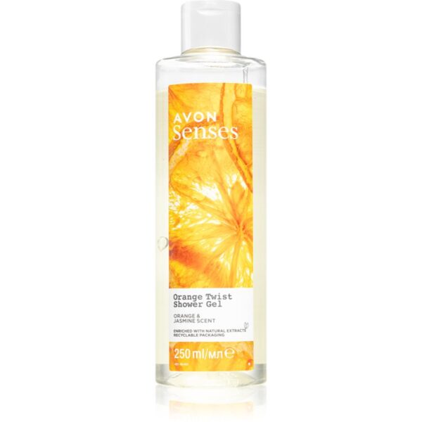 Avon Senses Orange Twist gel de dus revigorant 250 ml-Țena