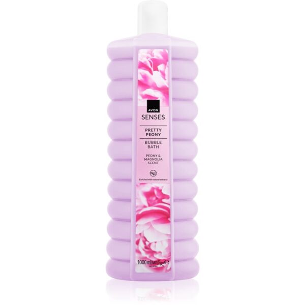 Avon Senses Pretty Peony & Magnolia spuma de baie 1000 ml-Țena