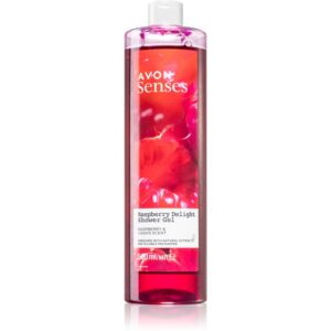Avon Senses Raspberry Delight gel calmant pentru dus 500 ml-Țena