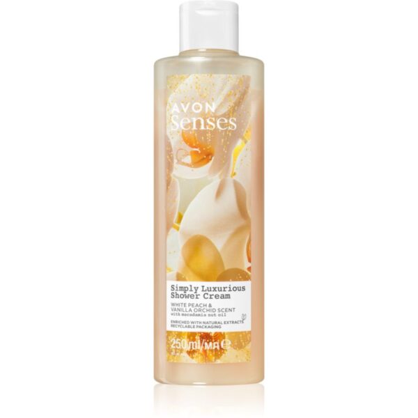 Avon Senses Simply Luxurious gel cremos pentru dus 250 ml-ro