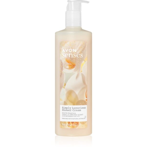 Avon Senses Simply Luxurious gel cremos pentru dus 720 ml-ro