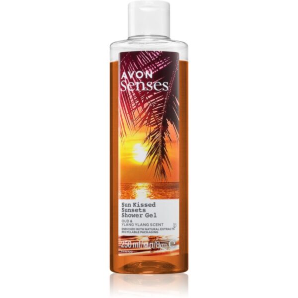 Avon Senses Sun Kissed Sunsets gel de dus revigorant 250 ml-ro