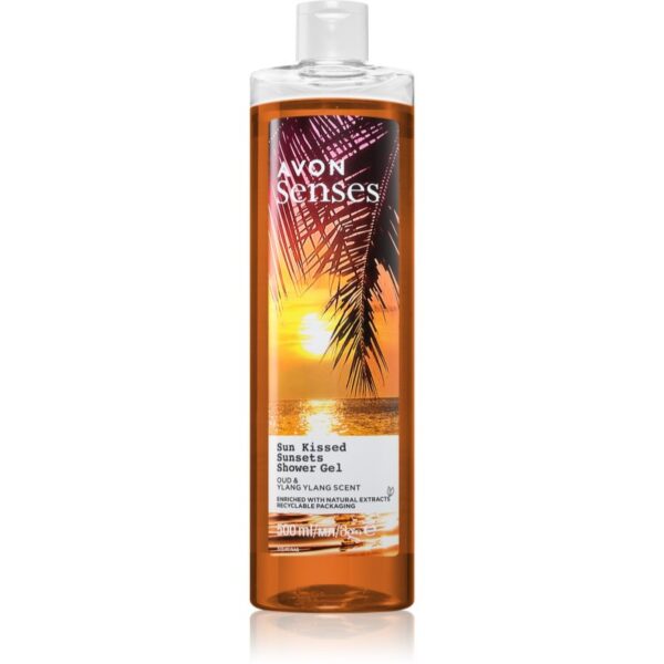 Avon Senses Sun Kissed Sunsets gel de dus revigorant 500 ml-ro