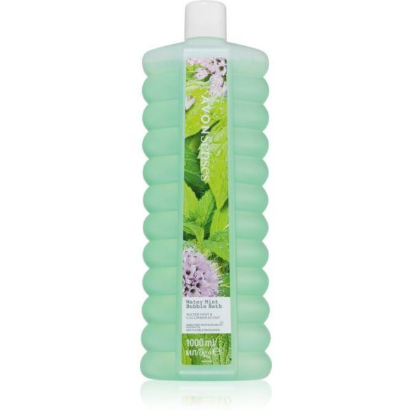 Avon Senses Water Mint & Cucumber Scent spuma de baie 1000 ml-Țena
