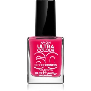 Avon Ultra Colour 60 Second Express lac de unghii cu uscare rapida culoare Fun N Fuchsia 10 ml-ro
