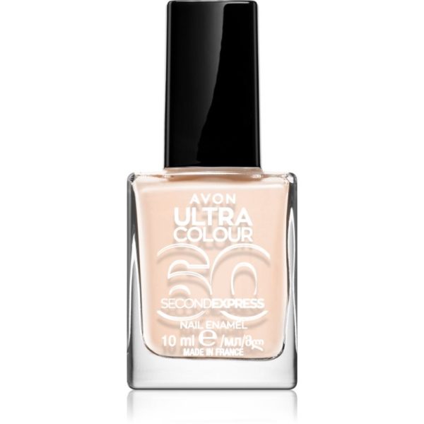 Avon Ultra Colour 60 Second Express lac de unghii cu uscare rapida culoare Think Fast Pink 10 ml-ro
