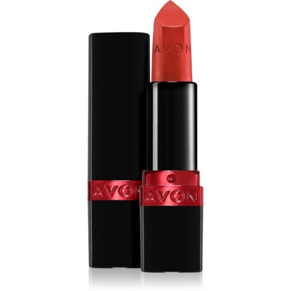 Avon Ultra Matte ruj buze mat hidratant culoare Fiercely Reda 3.6 g-ro